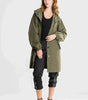 Imperméable Élégant à Capuche pour Femmes