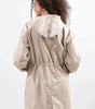 Imperméable Élégant à Capuche pour Femmes
