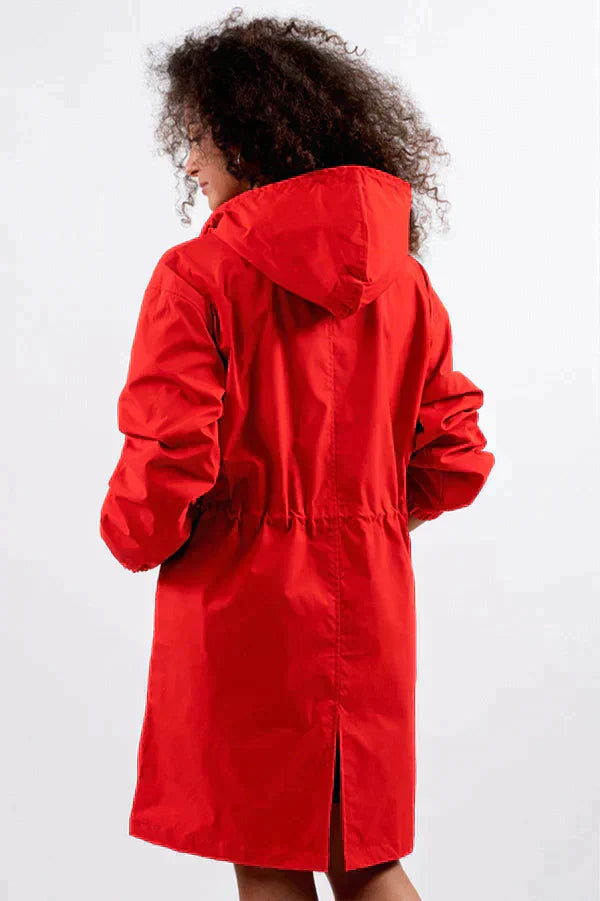 Imperméable Élégant à Capuche pour Femmes