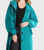 Imperméable Élégant à Capuche pour Femmes