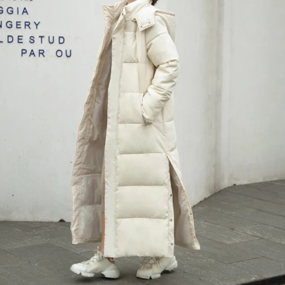 Manteau Long Matelassé pour Femmes