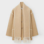 Manteau Long Matelassé d'Hiver pour Femmes
