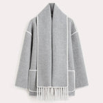 Manteau Long Matelassé d'Hiver pour Femmes