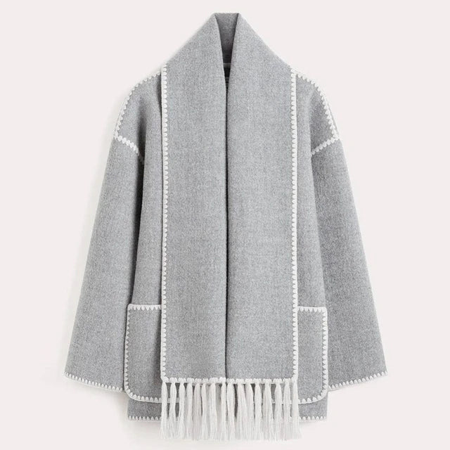 Manteau Long Matelassé d'Hiver pour Femmes