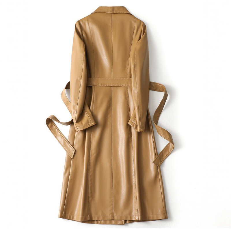 Trench en Cuir pour Femme
