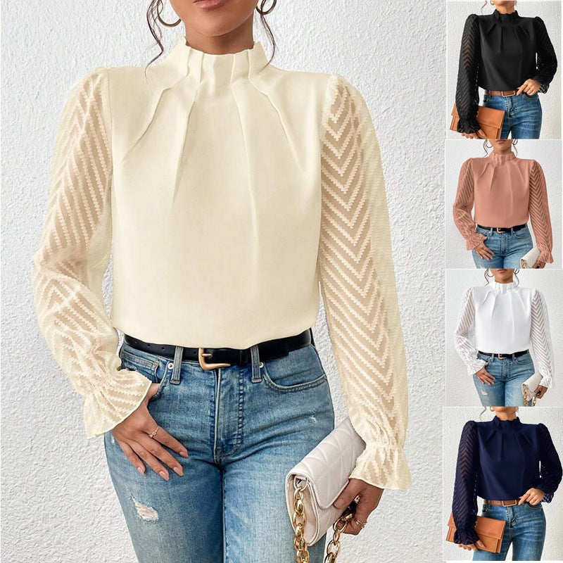 Pull-over Col Roulé pour Femme