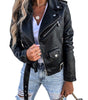 Veste Urbaine Chic en Faux Cuir pour Femmes