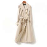 Trench en Cuir pour Femme
