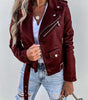 Veste Urbaine Chic en Faux Cuir pour Femmes