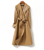 Trench en Cuir pour Femme
