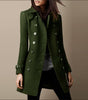 Manteau Double Boutonnage pour Femmes
