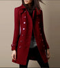 Manteau Double Boutonnage pour Femmes