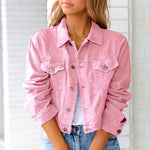 Veste en Jean Classique pour Femmes