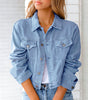 Veste en Jean Classique pour Femmes