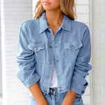 Veste en Jean Classique pour Femmes