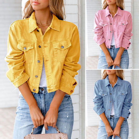 Veste en Jean Classique pour Femmes