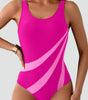 Maillot de Bain Une Pièce Sculptant pour Femme | Idéal pour la Natation