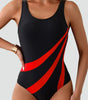 Maillot de Bain Une Pièce Sculptant pour Femme | Idéal pour la Natation