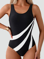 Maillot de Bain Une Pièce Sculptant pour Femme | Idéal pour la Natation