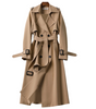 Manteau à Double Boutonnage pour Femmes
