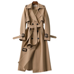 Manteau à Double Boutonnage pour Femmes
