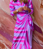 Robe Portefeuille Imprimée à Encolure en V pour Femme | Idéale pour les Sorties