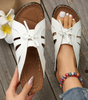 Sandales Ouvertes avec Lacets Réglables pour Femmes