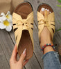Sandales Ouvertes avec Lacets Réglables pour Femmes