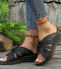 Sandales Ouvertes avec Lacets Réglables pour Femmes