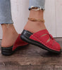 Sandales Ouvertes avec Lacets Réglables pour Femmes