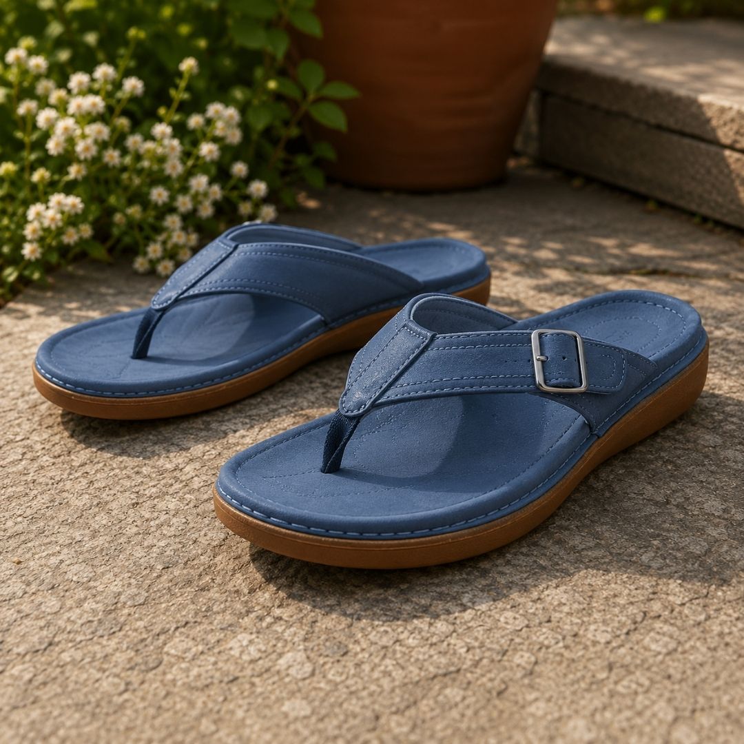 Sandales Confort à Bride et Semelle Antidérapante pour Femme