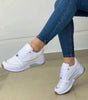 Basket Running Légère et Respirante en Tissu à Lacets pour Femme
