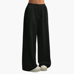 Pantalon Large pour Femmes à Taille Élastique