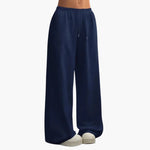 Pantalon Large pour Femmes à Taille Élastique