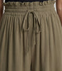 Pantalon Palazzo Fluide et Large à Taille Haute pour Femme