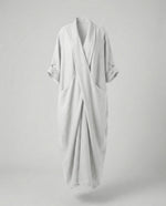 Robe Longue en Lin Moulante avec Poches pour Femme | Idéale pour les Vacances