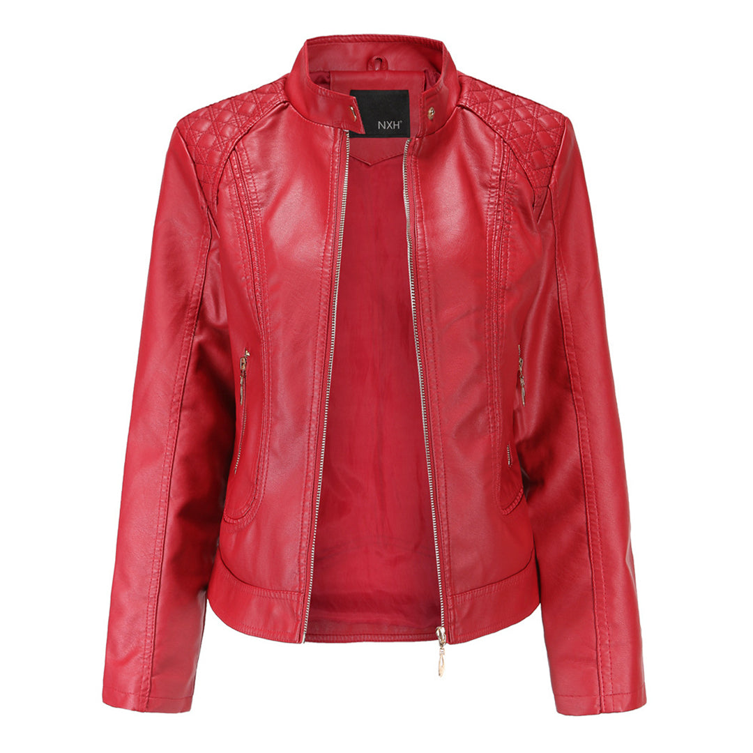 Veste en Cuir Vegan Élégante pour Femmes