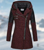 Long Manteau d'Hiver à Capuche pour Femmes
