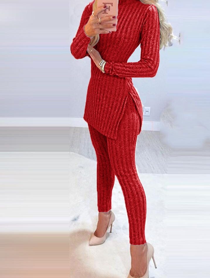 Ensemble Top Split et Pantalon pour Femme