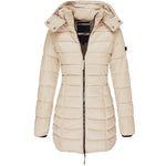 Parka Long Hiver à Capuche pour Femmes