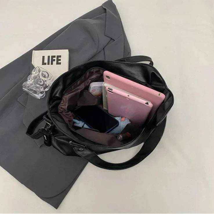 Grand Sac à Main en Cuir Souple pour Femmes