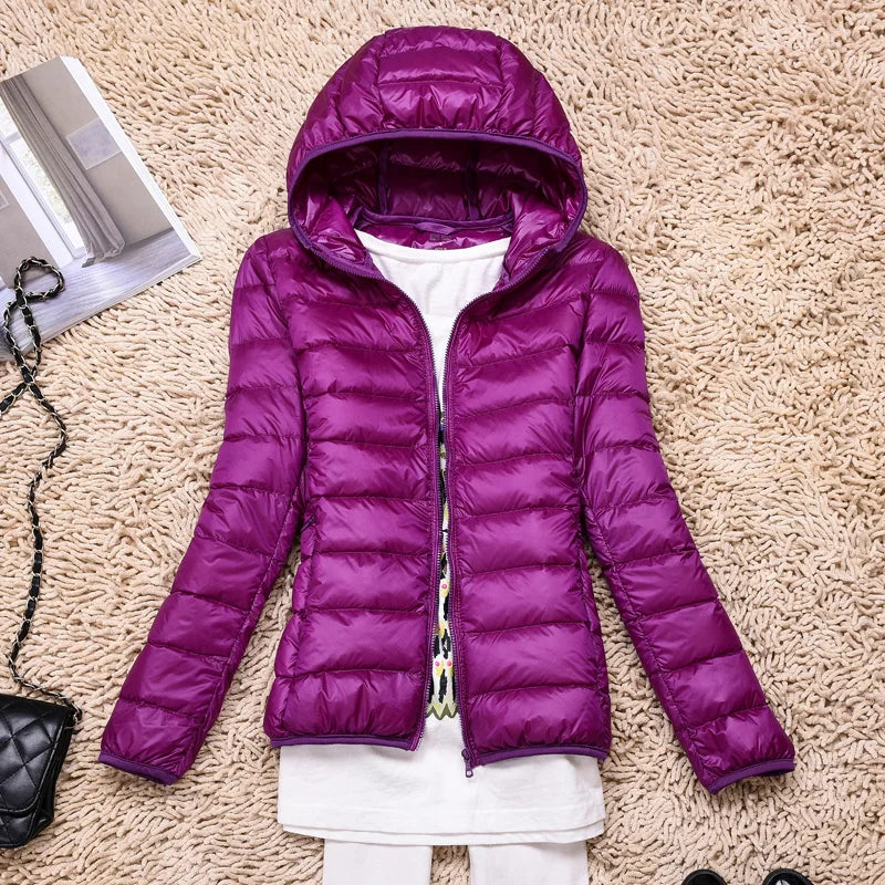Veste Légère à Capuche pour Femmes