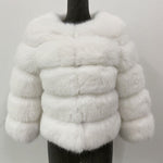 Manteau Imitation Fourrure Élégante pour Femmes