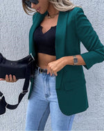 Blazer Décontracté pour Bureau pour Femmes