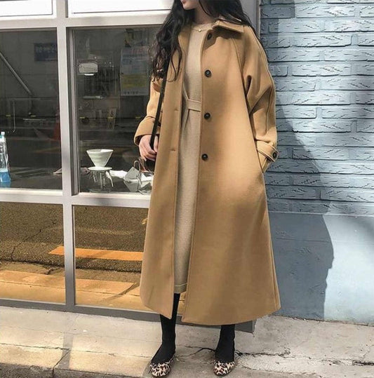 Trenchcoat Ceinturé Automnal pour Femmes