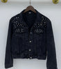 Veste en Jean Perles Stylées pour Femmes