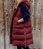 Veste à Capuche Longue Casual pour Femmes