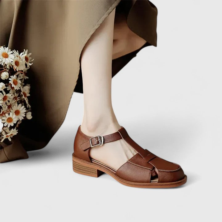 Sandales à talon bas pour femmes