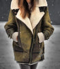 Veste en Daim Sherpa Elégante pour Femmes