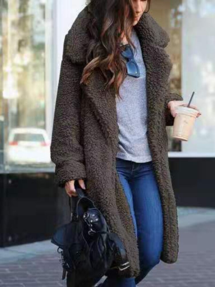 Manteau Long Chic pour Femmes